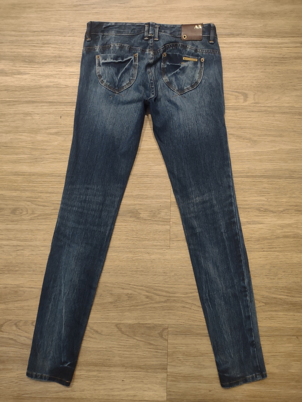 AX Armani Exchange Women's Dark Blue Slim Jeans